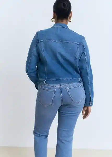 Jean Sienna Tejano Medio Talla 34 Mujer Mango