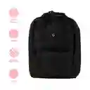 Maleta Escolar Rectangular Con Asa Negro Serie Miniso