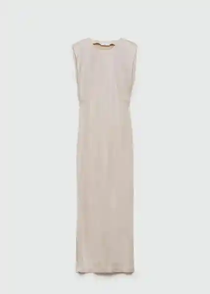 Vestido Richie-a Taupe Talla S Mujer Mango