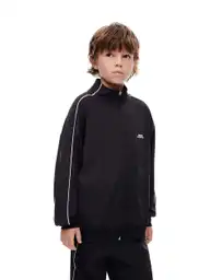 Chaqueta Cierre en Frente Con Bolsillos Kids Masculino Luwad Kd Gef