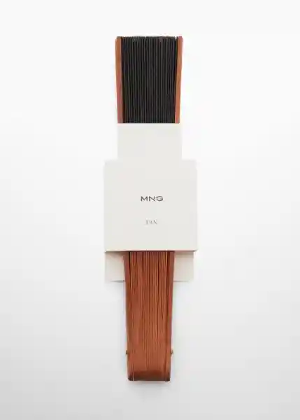 Abanico Stefan Negro Talla 99 Mujer Mango