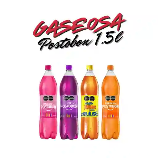 Gaseosa postobón 1.5lt