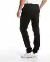 Pantalon Khakis Rocket Negro Talla 30 Hombre Chevignon