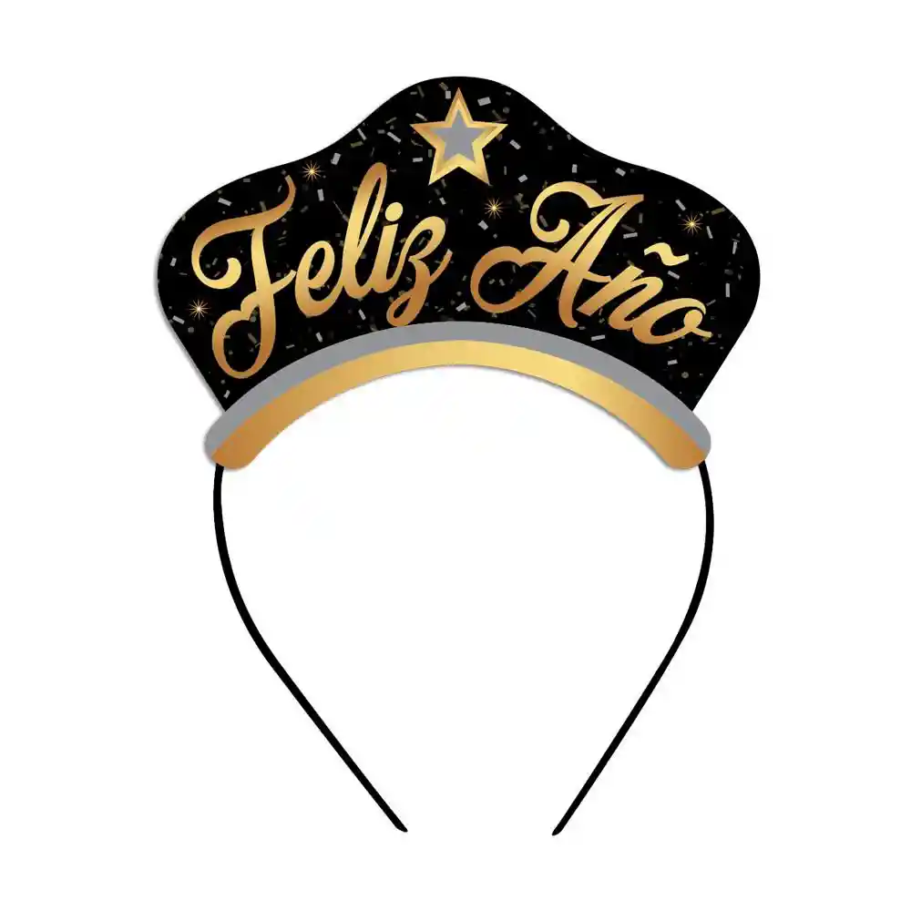 Tiara Imp Feliz Año X 3 Sempertex 30005563