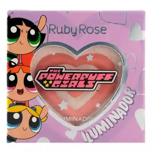 Iluminador Ruby Rose Corazon Tono 1 Chicas (5.5 Gr)