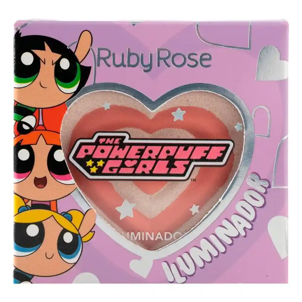 Iluminador Ruby Rose Corazon Tono 1 Chicas (5.5 Gr)