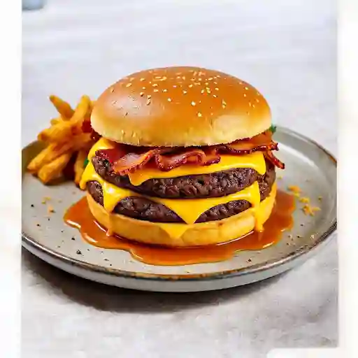 Hamburguesa Doble Carne