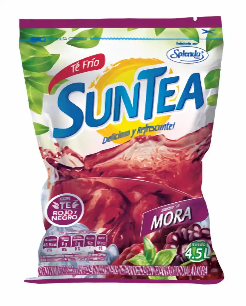 Suntea Té en Polvo Mora