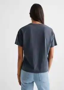 Camiseta Hudson Navy Talla 20 Teen Niñas Mango
