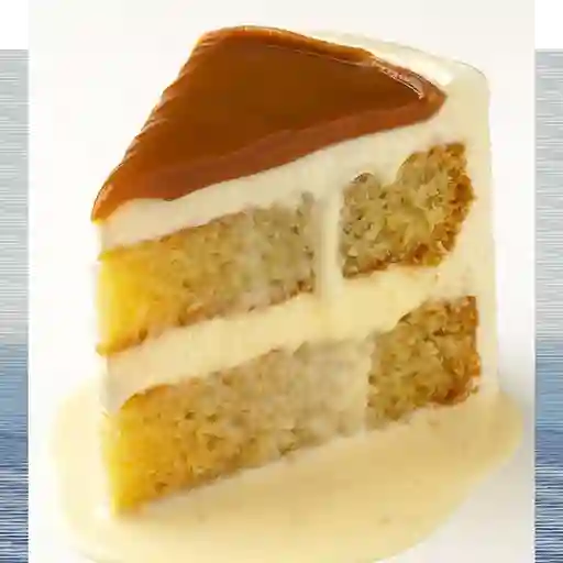 Porcion torta beso de angel