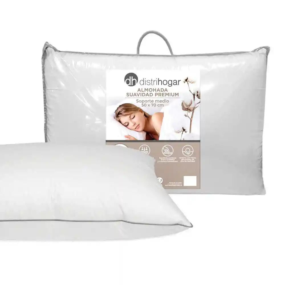 Almohada 230h Alg Down Proof Sesgo Distrihogar Pt00322