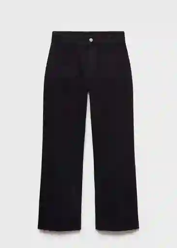 Jean Alex Tejano Negro Talla 44 Mujer Mango
