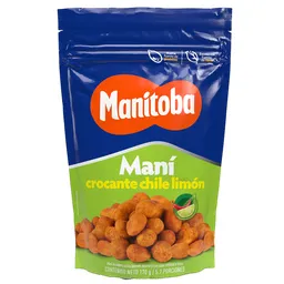 Manitoba Maní Crocante Chile Limón