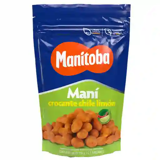 Manitoba Maní Crocante Chile Limón