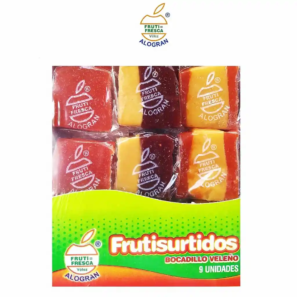 Fruti Fresca Bocadillo Veleño Fruti surtidos 