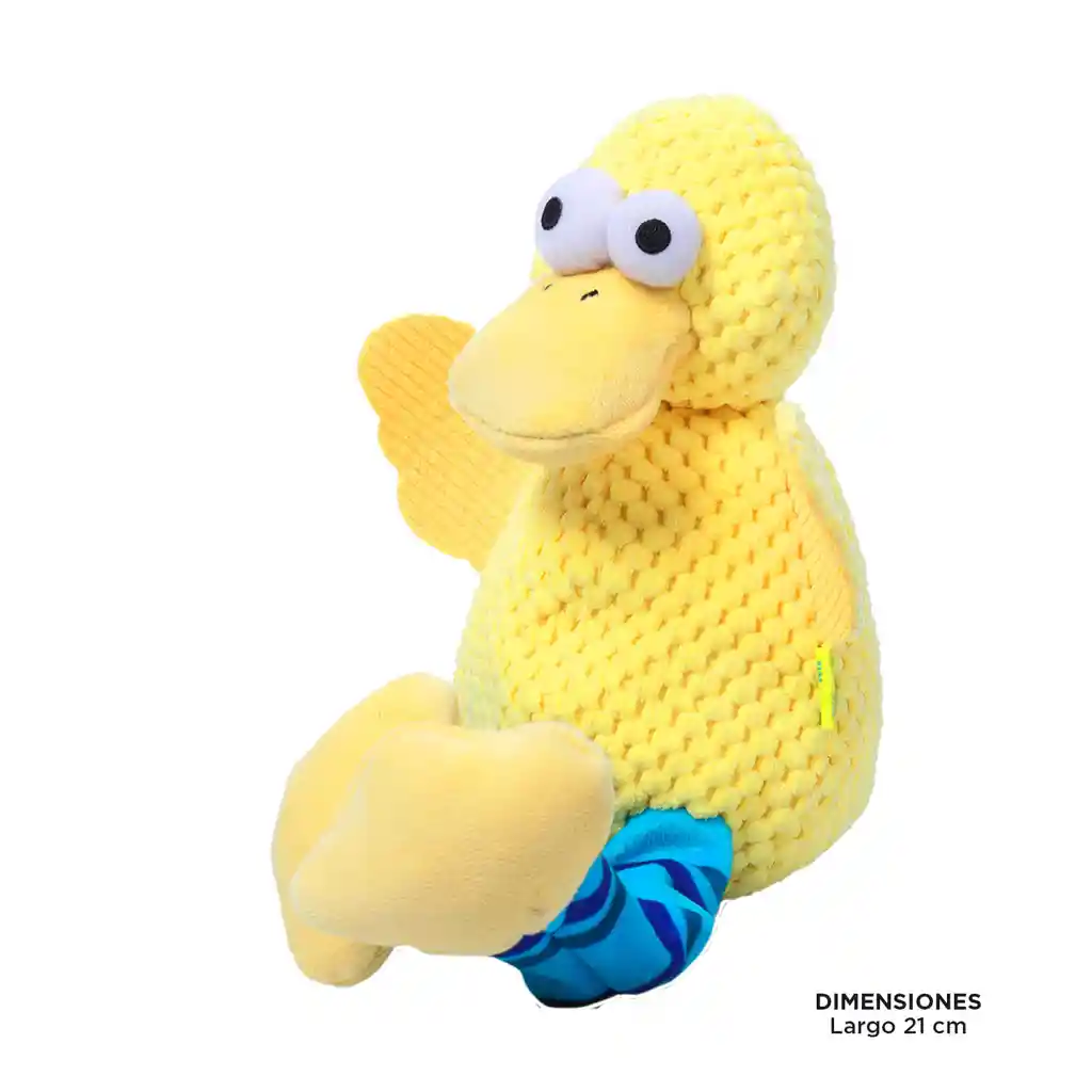 Juguete Para Mascota Patopatas Amarillo/azul