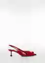 Zapatos Alba Rojo Talla 41 Mujer Mango