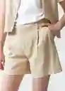 Short Caroline Beige Arido Claro Mujer Talla 10 559F303