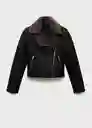 Chaqueta Cadi Negro Talla XL Mujer Mango