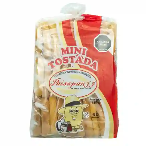 Tostada Paisapan J. J. Minitostada (450 Gr)