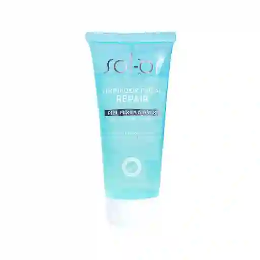 Solor Repair Limpiador Facial Liquido Tubo