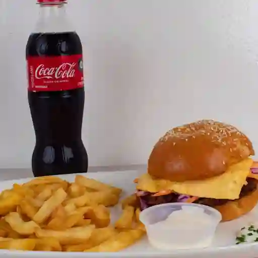 Combo Sandwich Papas Y Bebida