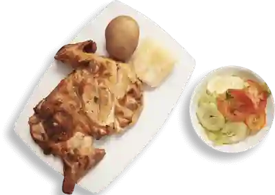 Medio pollo árabe