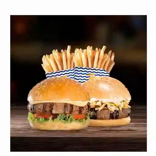 Combo Hamburguesas Endiabladas X 2