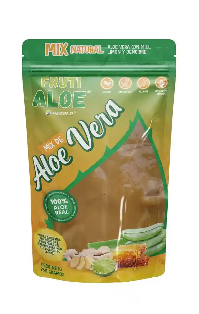 Aloe Con Miel Limón y Genjibre