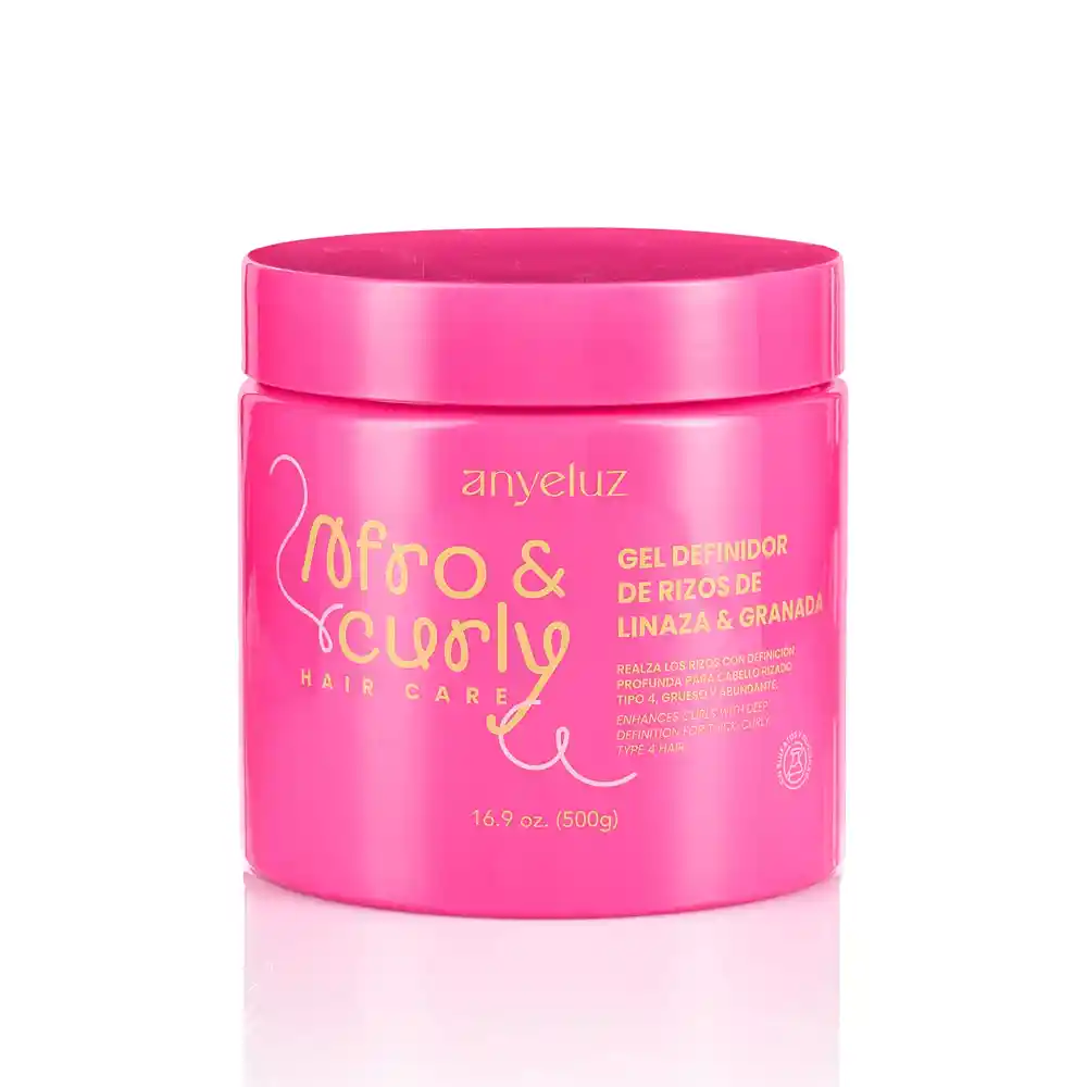Gel Definidor de Rizos Anyeluz Linaza y Granada Pote