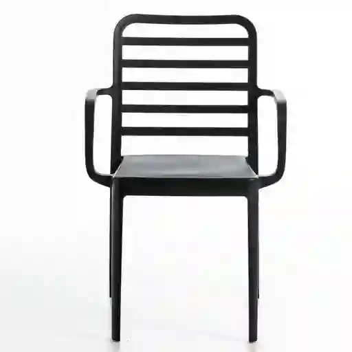 Silla Auxili. Con Brazos Negra Finlandek Tw2082b