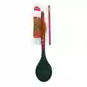 Cuchara Silicona Mango en Madera Melvic 443000133