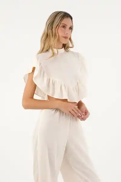 Top Savia Blanco Talla 01 S
