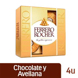 Ferrero Chocolate Rocher X 4 Und