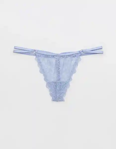 Panti Aerie Azul Talla Medium American Eagle 57728041