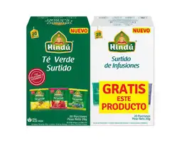 Oferta Te Verde Surtido Infusiones Hindu