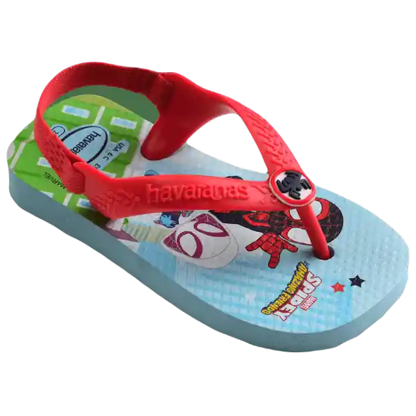 Sandalias Baby Marvel Azul Rojo Talla 22 4147132 Havaianas