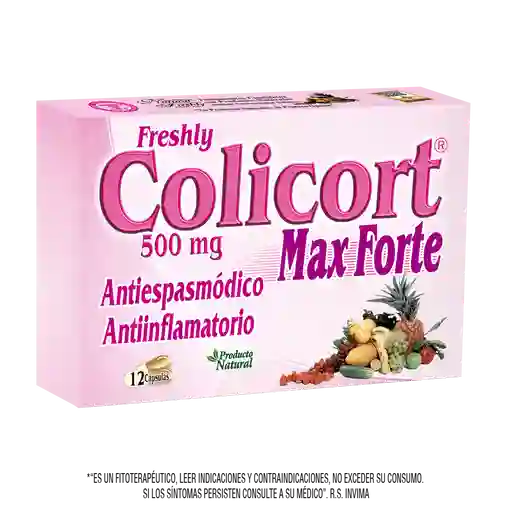 Colicort Antiinflamatorio Max Forte en Cápsulas