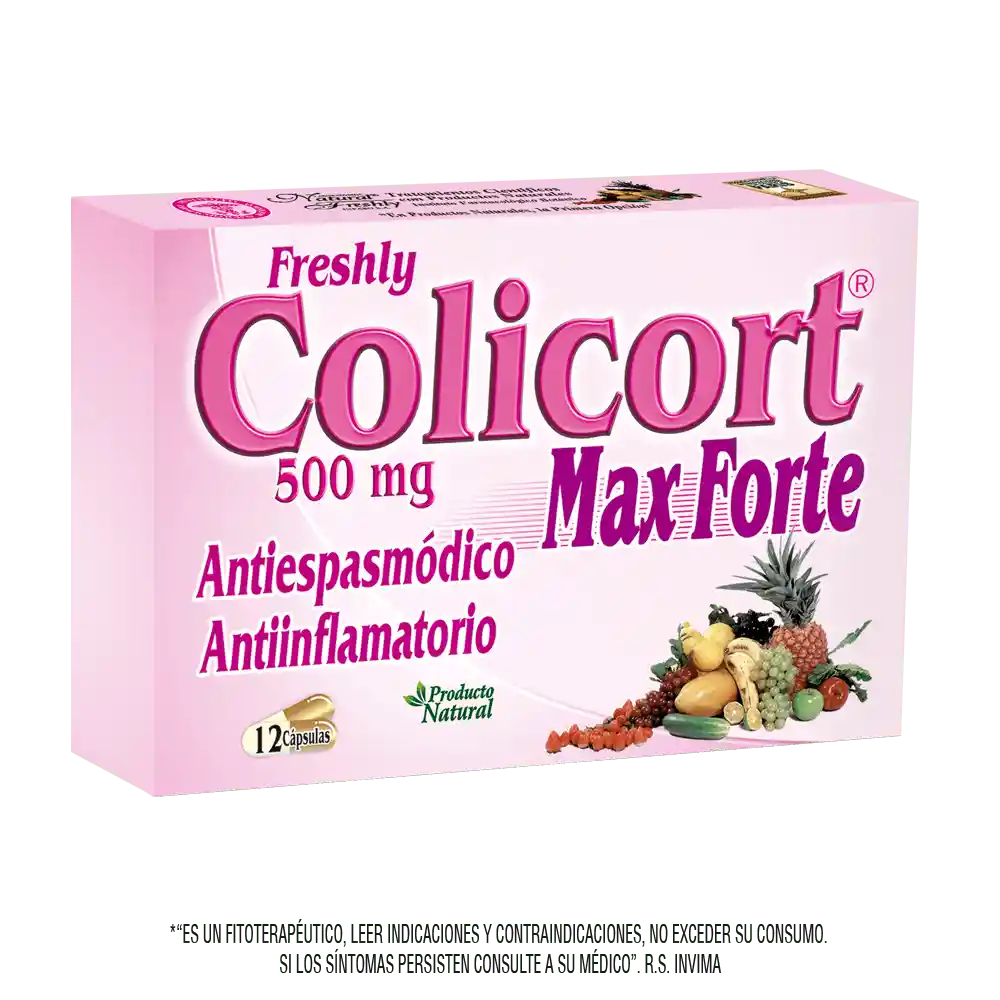 Colicort Antiinflamatorio Max Forte en Cápsulas