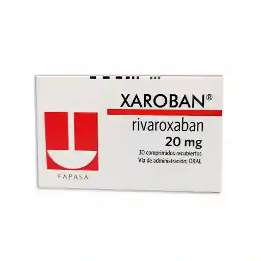 Xaroban Comprimidos Recubiertos (20 mg)