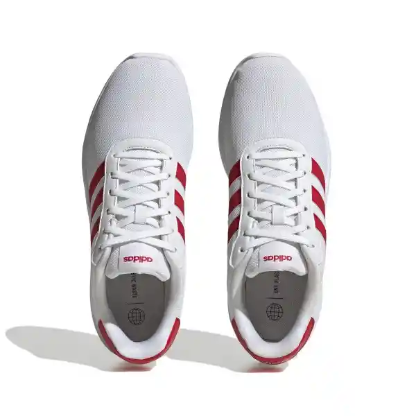 Adidas Zapatos Lite Racer 3.0 Para Hombre Blanco Talla 10