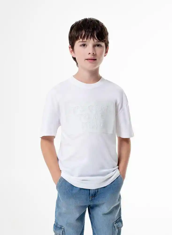 Camiseta Camiseta 10-blanco