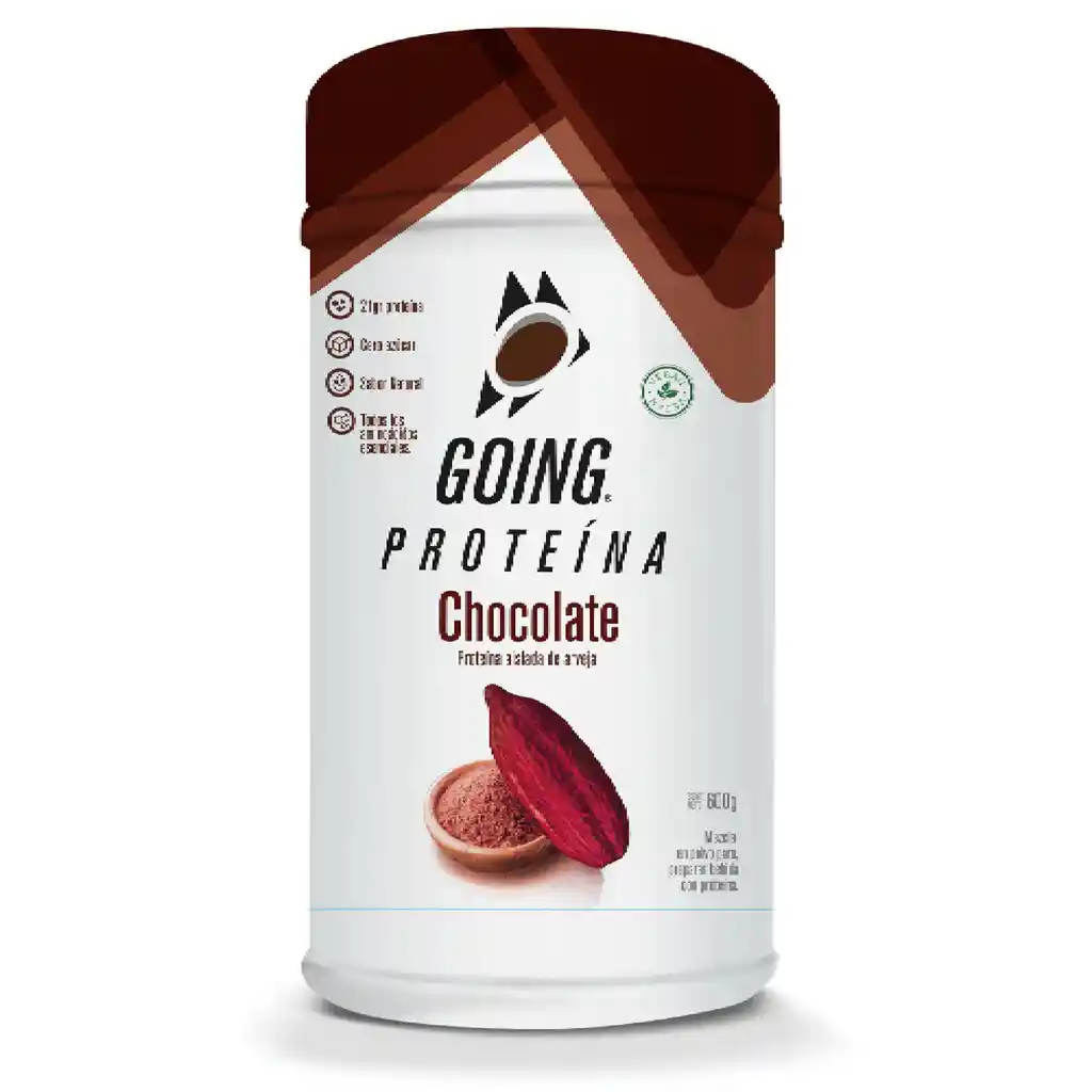 Tarro de Proteínade Con de Proteína Sabor a Chocolate Going