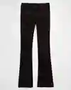 Pantalón Mujer Negro Talla: 2 REGULAR 5128001 American Eagle