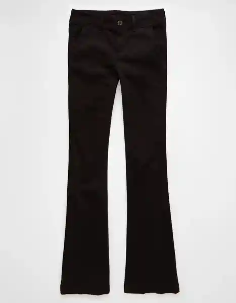 Pantalón Mujer Negro Talla: 2 REGULAR 5128001 American Eagle