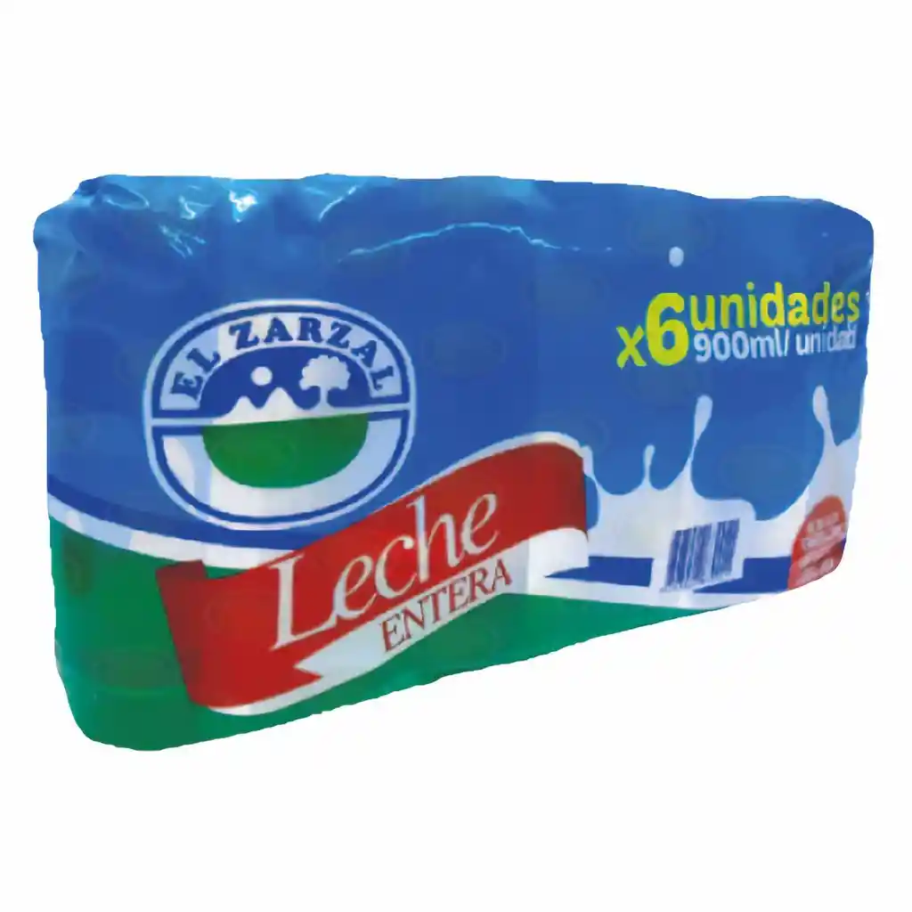 El Zarzal Pack Leche Uht Entera Rappi