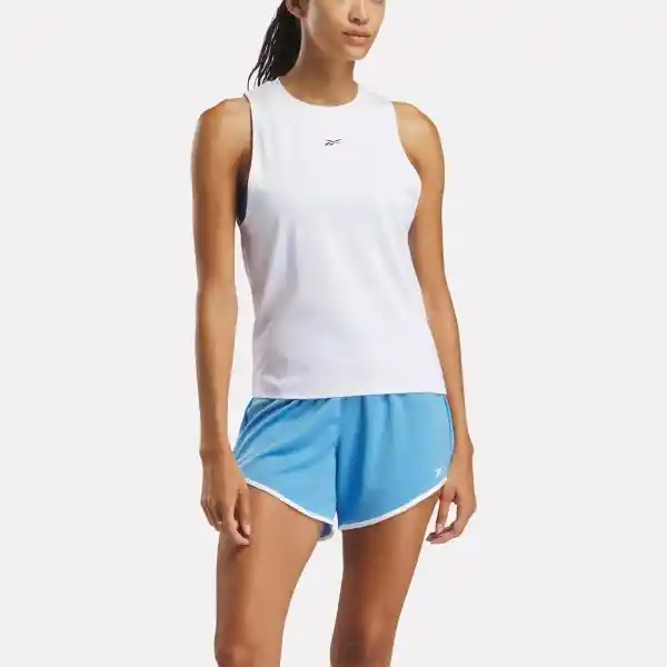 Reebok Camiseta Id Train Tank Manga Sisa Mujer Blanco Talla M