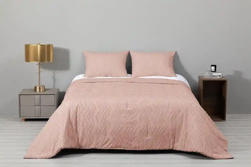 Cover Duvet Doble + Fundas Doble-rosa