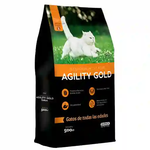 Agility Gold Alimento Para Gato Adulto 500 g