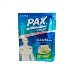 Pax Noche Polvo Granulado con Sabor a Panela Limón
